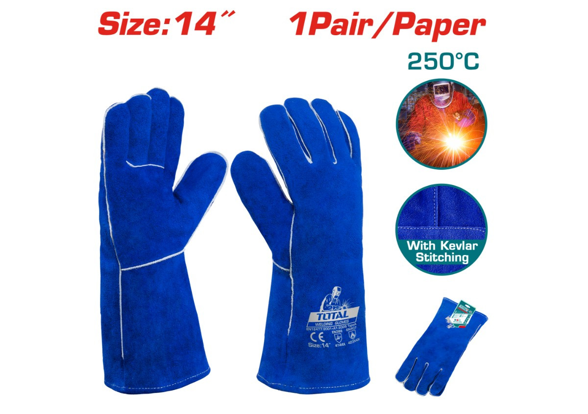 Եռակցման ձեռնոց 350մմ TOTAL TSP15014