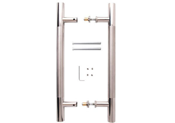 Ручка для стеклянной двери HC-0920-25/300-INOX-NIS/NI Avers