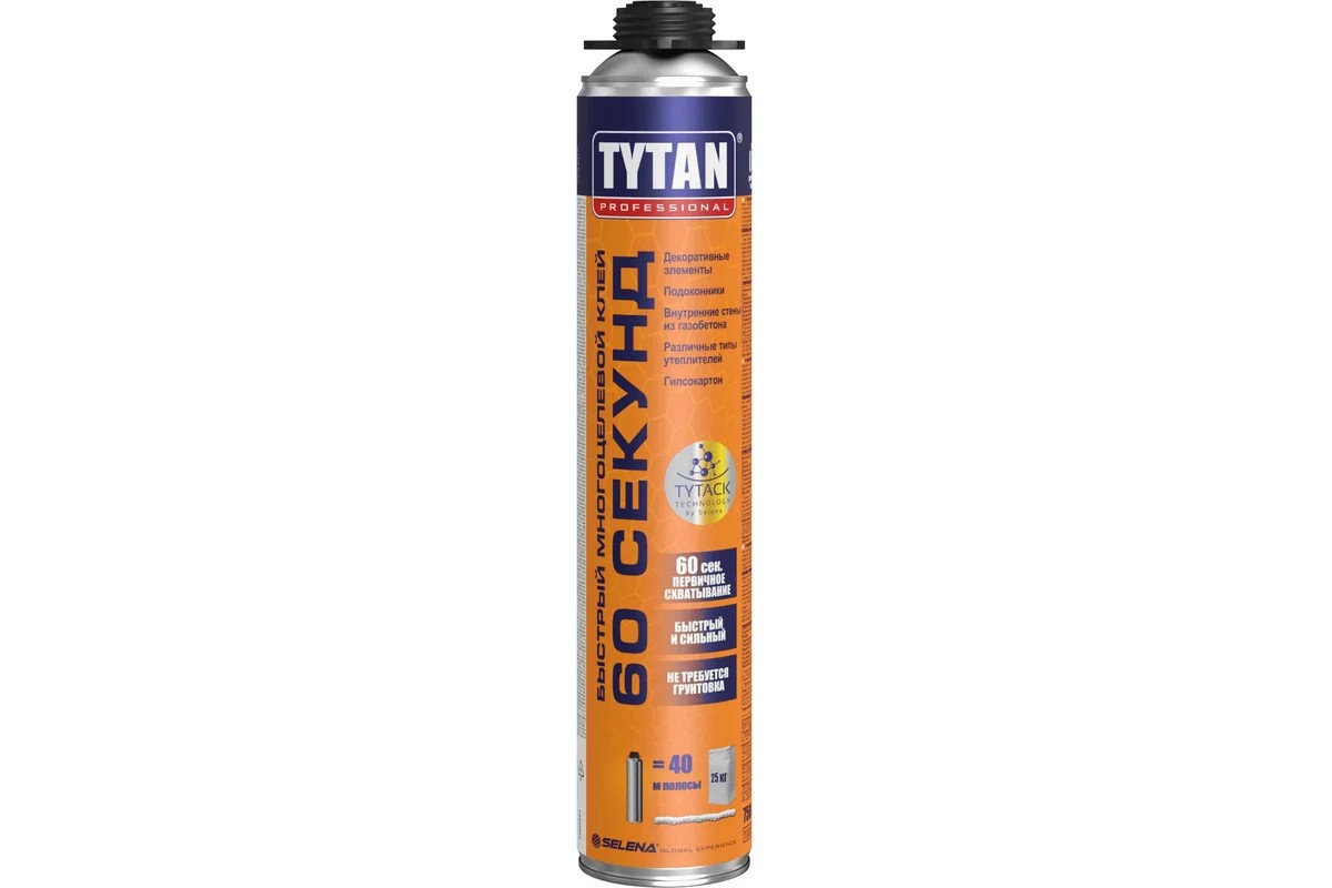 Փրփուր սոսինձ 750մլ 60 վայրկյան Tytan