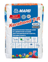 Клей для плитки и керамогранита Kerabond 25кг С1ТЕ MAPEI