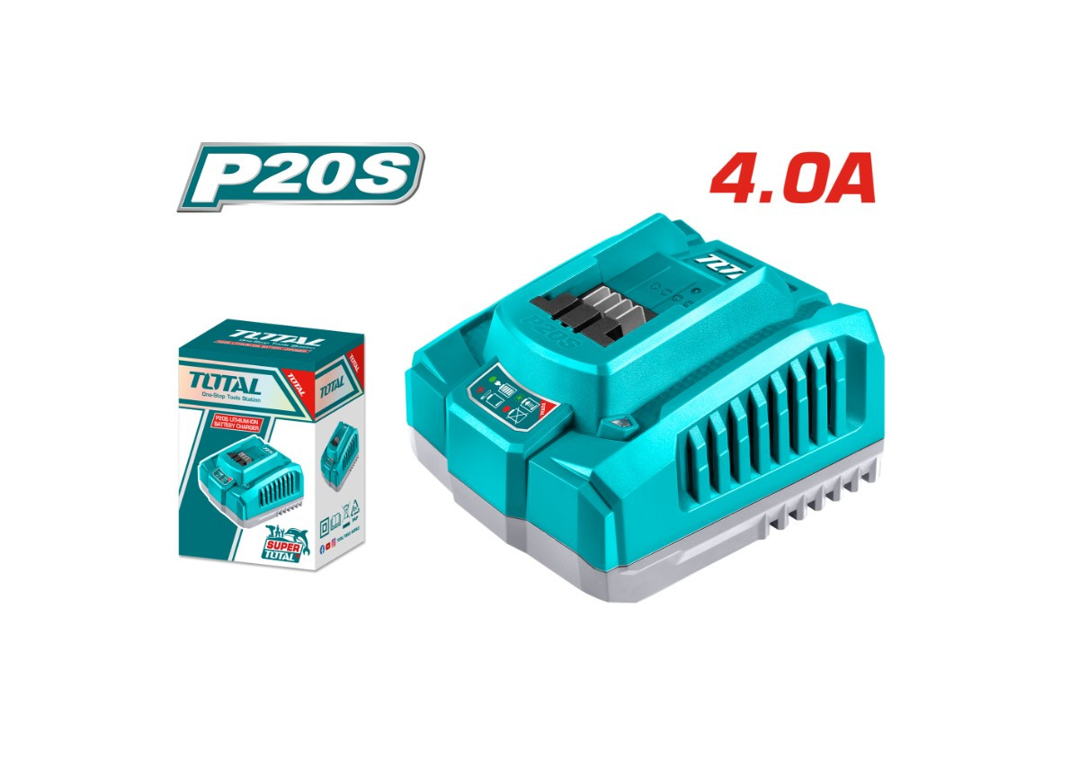 Լիցքավորիչ արագ խելացի 20v 4A TOTAL TFCLI20411