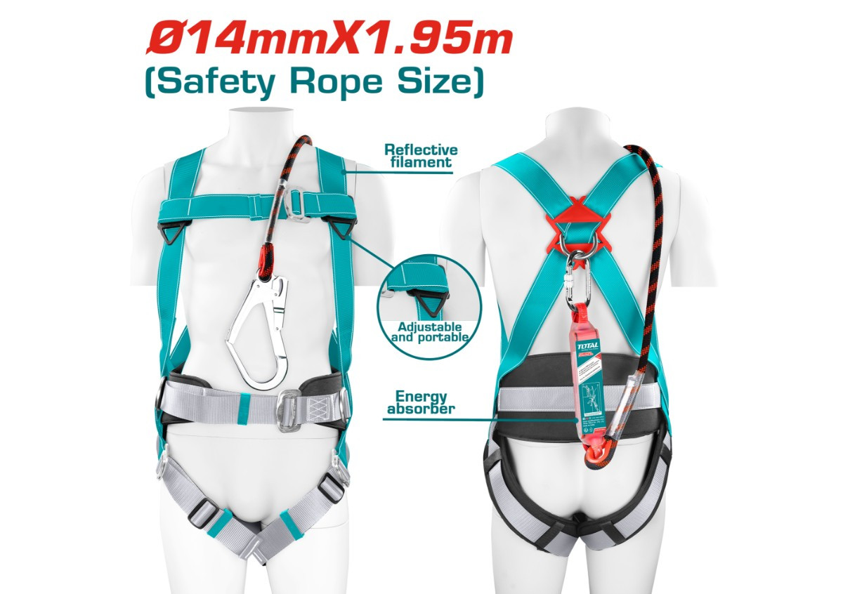 Ремень безопасности 1,95м TOTAL TSH501420