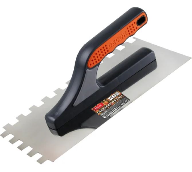 Սալիկի մալա, հակակոռոզիոն պողպատից 280x130մմ ատամ 12x12մմ Decor