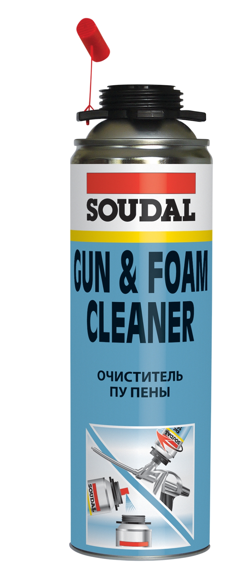 Очиститель для пены и пистолета SOUDAL