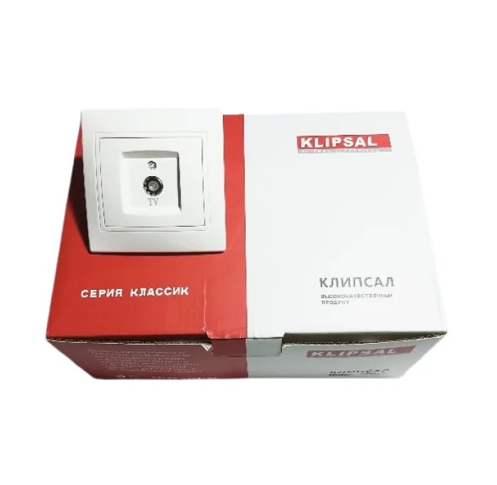 Розетка телевизионная эл. 3705 Klipsal