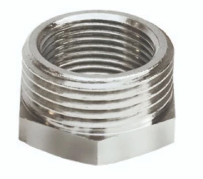 Футорка никел. НР-ВР 1"х3/4" APE