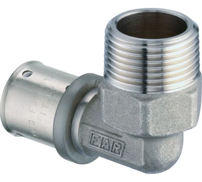 Պրես–անկյունակ ՆՊ 3/4'' 32*3 պղնձե խողովակով FAR