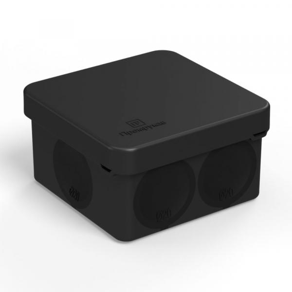 Բաժանման տուփ (HF) 70*70*40մմ սև ПРОМРУКАВ