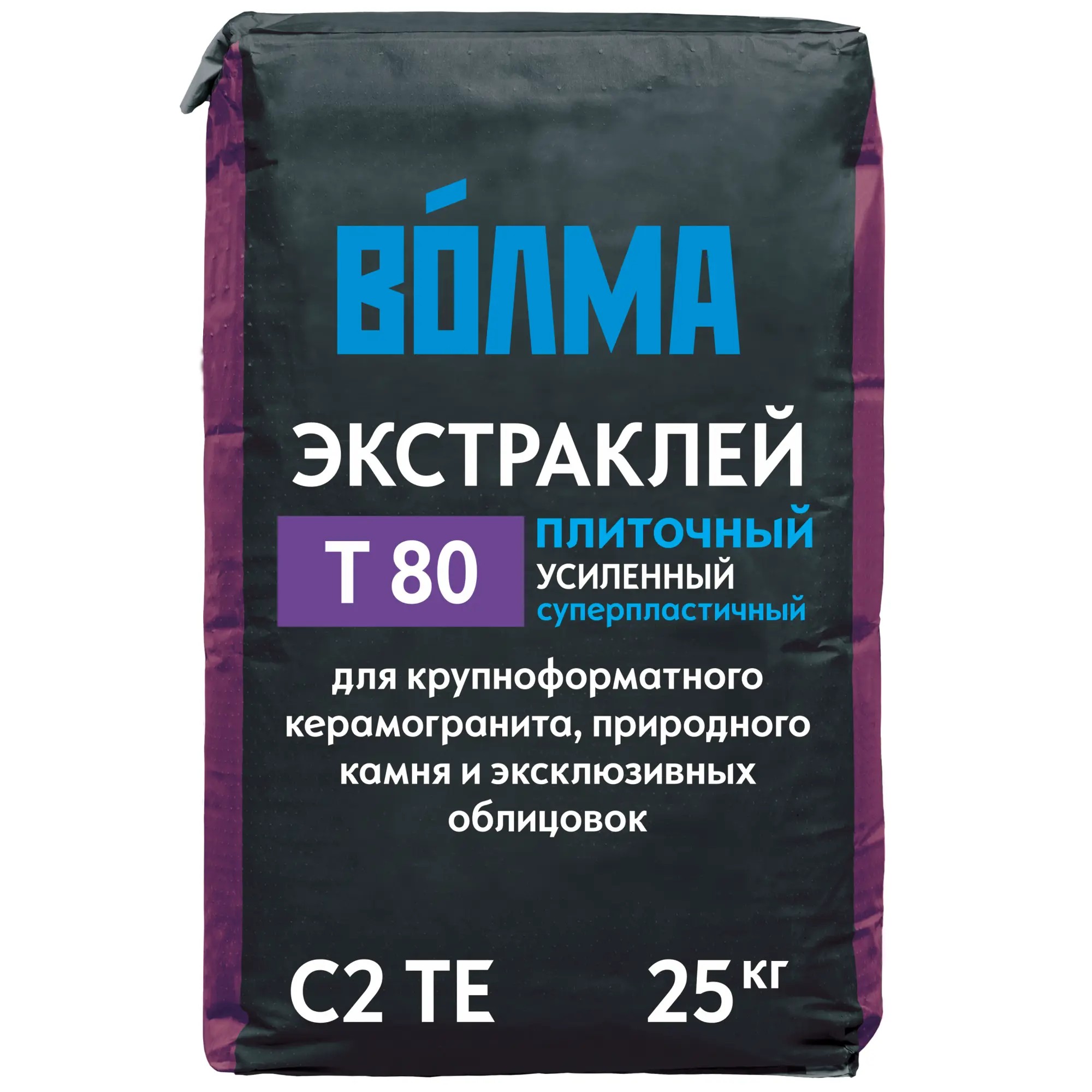 Սալիկի սոսինձ Extra 25կգ T80  Волма