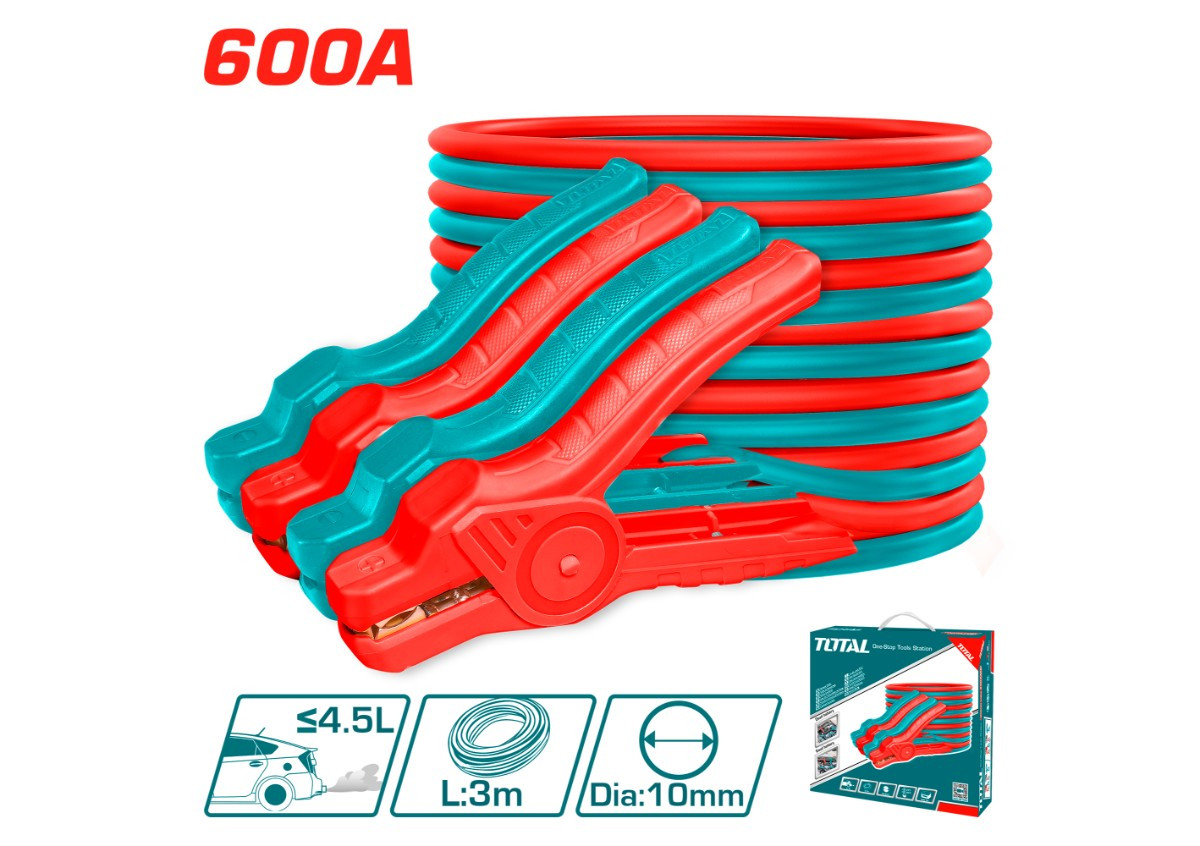 Մեքենայի մարտկոցի լիցքավորման լար  PBCA16008 TOTAL