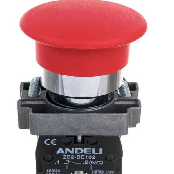 Красная кнопка XB2-EA142 ANDELI
