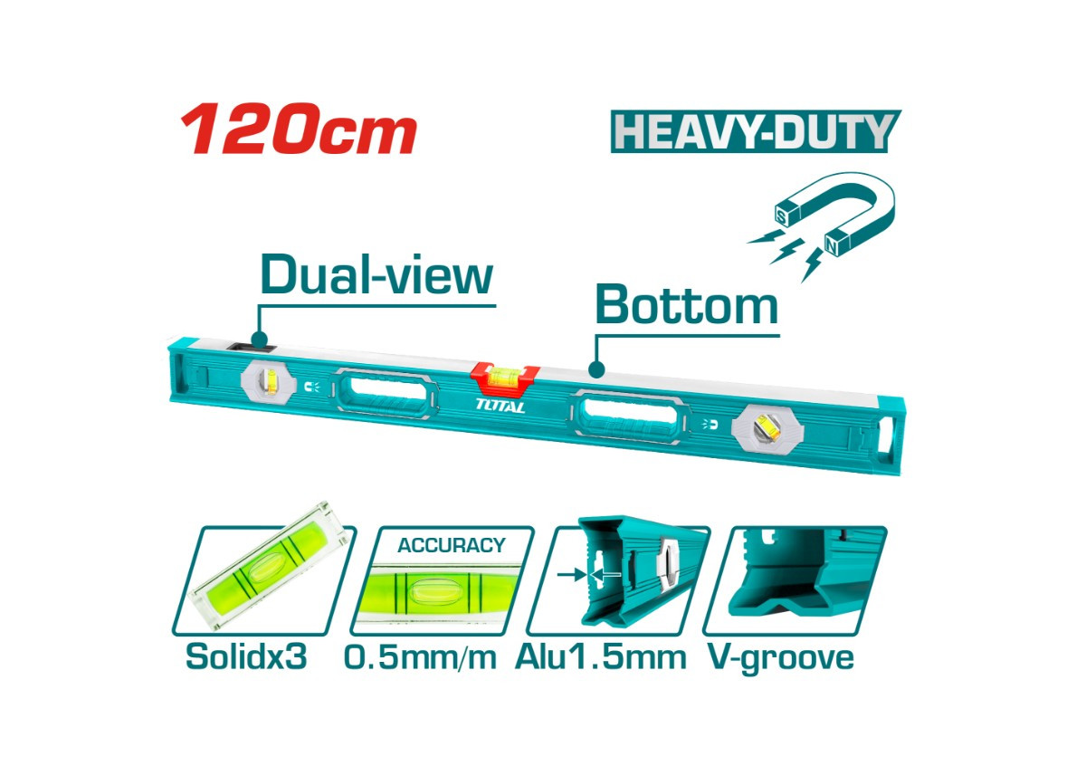 Уровень магнитный TOTAL TMT21205M